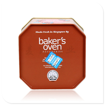 曲奇餅干八角罐子,大號(hào)食品鐵盒加工廠(chǎng)