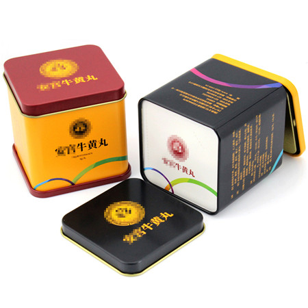 密封拍底安宮牛黃丸包裝鐵盒子 密封拍底安宮牛黃丸包裝鐵盒子